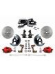Leed Front Disc Brake Conversion Kit Cross Drilled 279mm Dia.