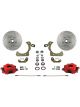 Leed Front Disc Brake Conversion Kit Cross Drilled 279mm Dia.