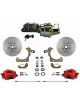 Leed Front Disc Brake Conversion Kit Cross Drilled 279mm Dia.