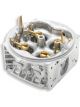 Holley Carburettor Square Bore 4-Barrel 0-82651 Shiny Finish