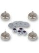 Holley Hydramat Install Kit Four Magnets w/ 4-40 Studs Nuts Washers Kit