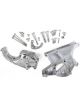 Holley Accessory Drive Bracket Kit for Sanden SD508 or SD7 Chevy SB LS