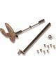 Holley Throttle Shaft Linkage, 1:1 Ratio, Holley, 4150/4160/4150 HP, Kit (43544)