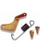 Holley Transmission Kickdown Spring and Perch Steel Gold Ford 1 Hole