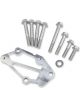Holley Accessory Drive Bracket Spacer Kit Natural Standard Chevy SB LS (43486)