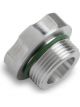 Holley Oil Fill Cap Octagon Aluminum Natural Fits LS Valve Covers