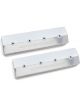 Holley Valve Covers Track Tall Fabricated Silver Chevrolet SB Pair