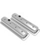 Holley Valve Cover Centrebolt Stock Cast Polished Baffled Chevrolet SB