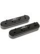 Holley Valve Cover Centrebolt Stock Fabricated Black Powdercoat LS