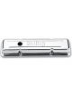 Holley Valve Covers Stock Height Steel Chrome Logo Chevy SB Pair