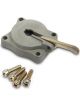 Holley Accelerator Pump Cover Cast Steel Gold 50cc 4150/4160/4500