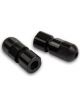 Holley Fuel Bowl Vent Anti-Spill Valves Aluminum Black Anodized Pair