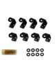 Holley Fuel Rail Extension Bracket Steel Includes O-Rings and Lubrican