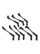 Holley Spark Plug Wires Assembled Spiral Core 8.00mm Black 90 Degree P