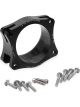 Holley Throttle Body Adapter Angled 95mm Bore Black Chevy LS Gen V LT1
