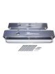 Holley Valve Covers Fabricated Aluminium Silver Anodised Stock Height M