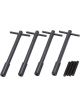 Edelbrock Valve Cover Wing Bolts 1pc Black 1/4