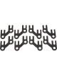 Edelbrock Guideplates Black Oxide For 3/8