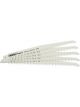 Draper Tools 200mm 6Tpi Bi-Metal Reciprocate Saw Blade For Wood 3pk