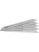 Draper Tools 200mm 5/8Tpi Hss Reciprocate Saw Blade For Multi Purpose 5pk