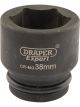 Draper Tools Expert 38mm 3/4 Square Drive Hi-Torq 6 Point Impact Socket