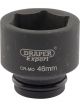 Draper Tools Expert 46mm 3/4 Square Drive Hi-Torq 6 Point Impact Socket