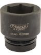 Draper Tools Expert 43mm 1 Square Drive Hi-Torq 6 Point Impact Socket
