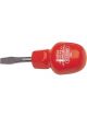Draper Tools 6mm X 38mm Plain Slot Cabinet Pattern Chubby Screwdriver