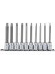 Draper Tools 3/8 Sq. Dr. TX-Star Security Socket Bit Set 10 Piece