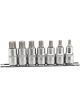 Draper Tools 1/2 Sq. Dr. TX-Star Plus Socket Bit Set 7 Piece