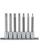 Draper Tools 3/8 Sq. Dr. Ribe Socket Bit Set 7 Piece