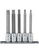 Draper Tools 3/8 Sq. Dr. Spline Socket Bit Set 5 Piece