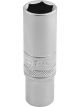 Draper Tools 3/8 Square Drive 6 Point Metric Deep Socket 14mm