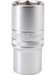 Draper Tools 1/2 Square Drive 6 Point Metric Deep Socket 26mm