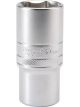 Draper Tools 1/2 Square Drive 6 Point Metric Deep Socket 27mm