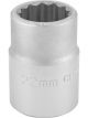 Draper Tools 3/4 Square Drive 12 Point Socket 22mm