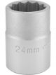 Draper Tools 3/4 Square Drive 12 Point Socket 24mm