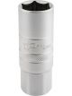 Draper Tools 1/2 Sq Dr 12mm Thread 6Pt Chrome Spark Plug 18mm Socket