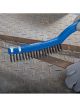 Draper Tools Wire Scratch Brush With Scraper 3 Row