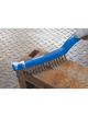 Draper Tools Wire Scratch Brush With Scraper 3 Row