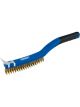 Draper Tools Brass Wire Scratch Brush With Scraper 350mm