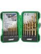 Draper Tools Metric Titanium Nitride Coated Hss Drill Bit Set 15 Piece