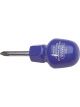 Draper Tools No 2 X 38mm Cross Slot Cabinet Pattern Chubby Screwdriver