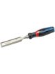 Draper Tools Expert 25mm Soft Grip Pound Thru Bevel Edge Wood Chisel