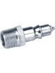 Draper Tools 1/2 Male Thread Air Line Screw Adaptor Coupling