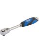 Draper Tools 1/4 Sq. DR 60 Tooth Micro Head Reversible Soft Grip Ratchet