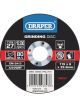 Draper Tools Grinding Disc With Depressed Centre Bore 115 X 6 X 22.2mm