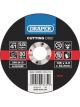 Draper Tools Flat Metal Cutting Discs 115 X 3.2 X 22.2mm