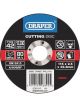 Draper Tools Depressed Centre Metal Cutting Discs 115 X 2.5 X 22.2mm