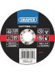 Draper Tools Depressed Centre Metal Cutting Discs 125 X 3.2 X 22.2mm